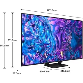 Samsung TQ65Q70DATXXC 65'' (165 cm) QLED-Fernseher 4K Ultra HD Smart-TV WLAN Schwarz
