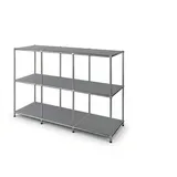 Floordirekt Concept Epure MK-018 Standregal 116 x 40 x 82 cm Grau