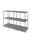Floordirekt Concept Epure MK-018 Standregal 116 x 40 x 82 cm Grau