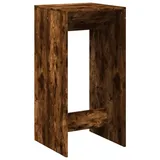 vidaXL Bartisch Räuchereiche 51 x 50 x 103,5 cm Braun