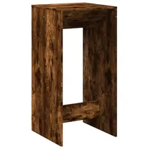 vidaXL Bartisch Räuchereiche 51 x 50 x 103,5 cm Braun