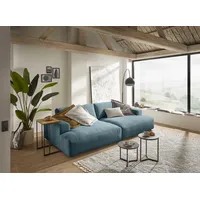 Musterring Loungesofa Lucia Big Sofa, bequem, Mega-Sitzfläche, Cord Bezug, viel Platz, Cord-Bezug, Breite 292 cm blau