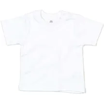 Babybugz Baby T-Shirt Baby-Shirt BZ02 white 6-12 Monate