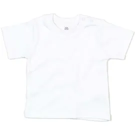 Babybugz Baby T-Shirt Baby-Shirt BZ02 white 6-12 Monate
