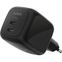 Belkin Dual USB-C Ladegerät Power Delivery und PPS (67 W) schwarz