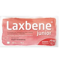 Laxbene junior 4g 30X4 g Pulver zur Herstellung einer Lösung zum Einnehmen