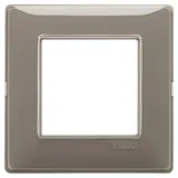 Vimar Placca 2M Reflex cenere 14642.40