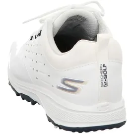 SKECHERS Damen Go Pro 2 Spiked Wasserdichter Golfschuh, weiß/Marineblau, 37