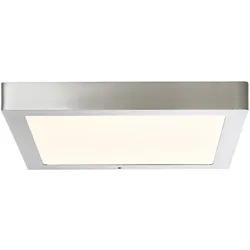 Brilliant LED Deckenleuchte Jarno WIZ nickel eloxiert 24W CCT dimmbar per App st...
