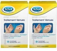 Scholl® S.O.S verrues cryothérapie pieds et mains Spray 2x80 ml