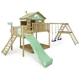 Wickey Spielturm Smart Ocean Holz Grün