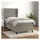vidaXL Boxspringbett 100 x 200 cm Hellgrau