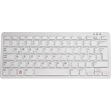 Raspberry Pi 13399590 (DE, Kabelgebunden), Tastatur, Rot, Weiss