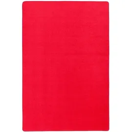 Snapstyle Trend Velours Teppich, Joy Knallrot 200x250cm