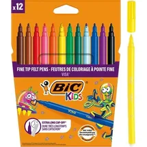 BIC Visa Filzstift 12 St. mehrfarbig