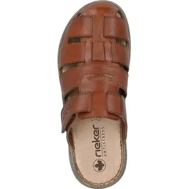 Rieker Pantoletten in Braun 41 EU
