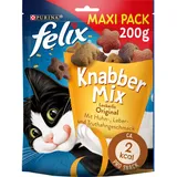 FELIX KnabberMix Original Katzensnack mit 3 Geschmacksrichtungen 200g))