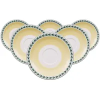 Villeroy & Boch French Garden Café au lait Untertasse 6-tlg. bunt