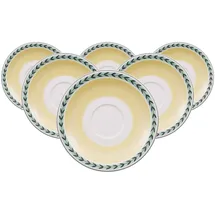Villeroy & Boch French Garden Café au lait Untertasse 6-tlg. bunt