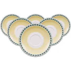 Villeroy & Boch French Garden Café au lait Untertasse 6-tlg. bunt