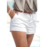 LASCANA Shorts Weiß 38