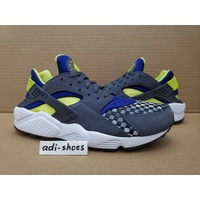 2014 NIKE AIR HUARACHE DARK GREY/VENOM GREEN Gr.42,5 US9 premium 318429-034 le