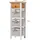Mobili Rebecca Rebecca 85 x 31 x 27 cm Weiß/Braun/Beige