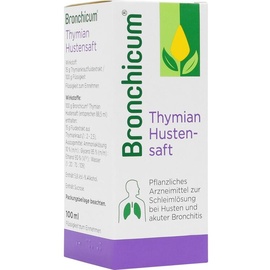 Klosterfrau Bronchicum Thymian Hustensaft 100 ml