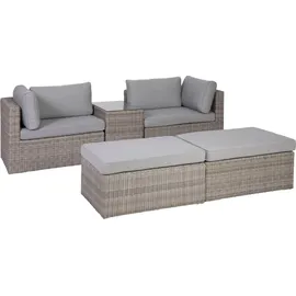 Greemotion Palma Lounge-Set braun/grau
