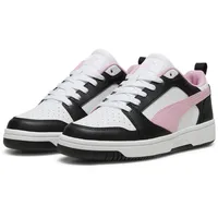 Puma Rebound V6 Low Sneakers Erwachsene Gr. 47 Black pink Lilac White - 47 EU