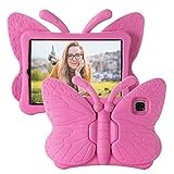 Tading Butterfly Kids iPad Hülle für iPad Pro 11 Zoll (2022/2021/2020, 4th/3rd/2nd Generation), iPad Air 5th/4th Gen Hülle 10.9 Zoll 2022 2020, stoßfester Eva-Schaum-Ständer, niedliche Hülle für