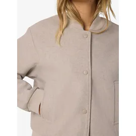 Noisy May Damen Nmeddi L/S Bomber Jacket FWD Noos, Silver Lining, l - L
