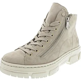Rieker Z7410-62 Schnürstiefel in beige 42