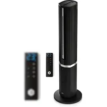 Balter 5-in-1 Ventilator mit Wasserkühlung - Luftkühler & Luftreiniger, Luftbefeuchter - Turmventilator mit Wasserkühlung - 15Std Timer - sehr leise