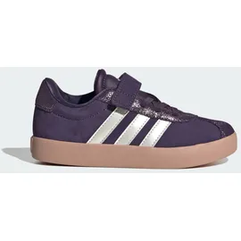 adidas VL Court 3.0 Kinder Aurora Plum/Zero Metalic/Pink Gum 28