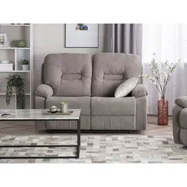Beliani Sofa Polsterbezug Taupe verstellbar Bergen