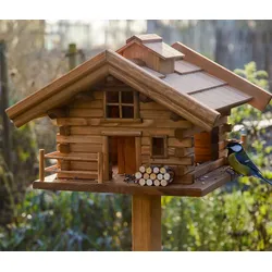 Tchibo - Vogelfutterhaus »Tirol« - braun