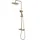 REA - Vincent Gold Brush Duschset mit Thermostat