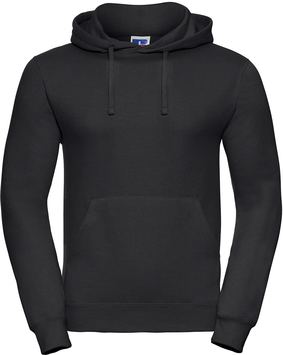 Russell Adults Hooded Sweatshirt, black, XL