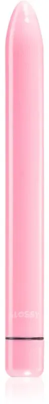 GLOSSY Slim Vibrator Pink 16,7 cm