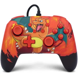 PowerA Charizard Vortex Controller Rot Nintendo Switch