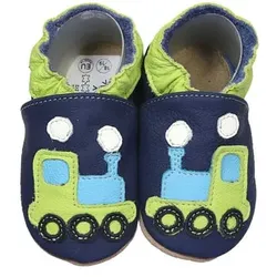 HOBEA Krabbelschuhe Eisenbahn, 18/19