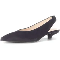 Gabor Slingpumps GABOR "Slingpumps", Damen, Gr. 37,5, blau, Schuhe Slingpumps