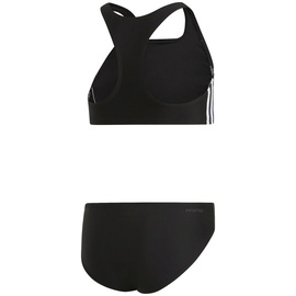 adidas Damen 3-Streifen Bikini, BLACK/WHITE, 152