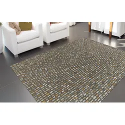 Arte Espina Teppich »Wild 8022«, rechteckig, 14 mm Höhe, Luxuriöser Teppich in Spitzenqualität, Naturmaterialien Arte Espina Taupe B: 140 cm   1 St.