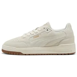 Puma Shuffle Downtown SD Herren Weite M Warmweiß/Vapor Grau/Puma Gold 48