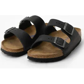 Birkenstock Arizona SFB Natural Leather, Oiled black Größe: 36