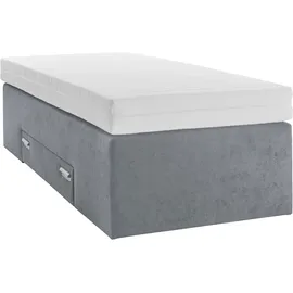 Westfalia Schlafkomfort Boxspringbett 90 x 200 cm Grau