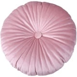 YILANLAN Einfaches Kürbiskissen, rundes Plüsch-Bodenkissen, verdicktes Plüsch-Tatami-Kissen, Bürostuhlkissen, einfache Raumdekoration (35cm*8cm, Pink)