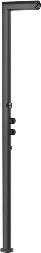 Gessi Außendusche 63229 Outdoor L - Schwarz matt